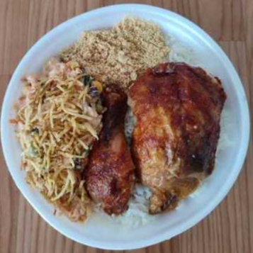 arroz, feijão,batata, farofa!!