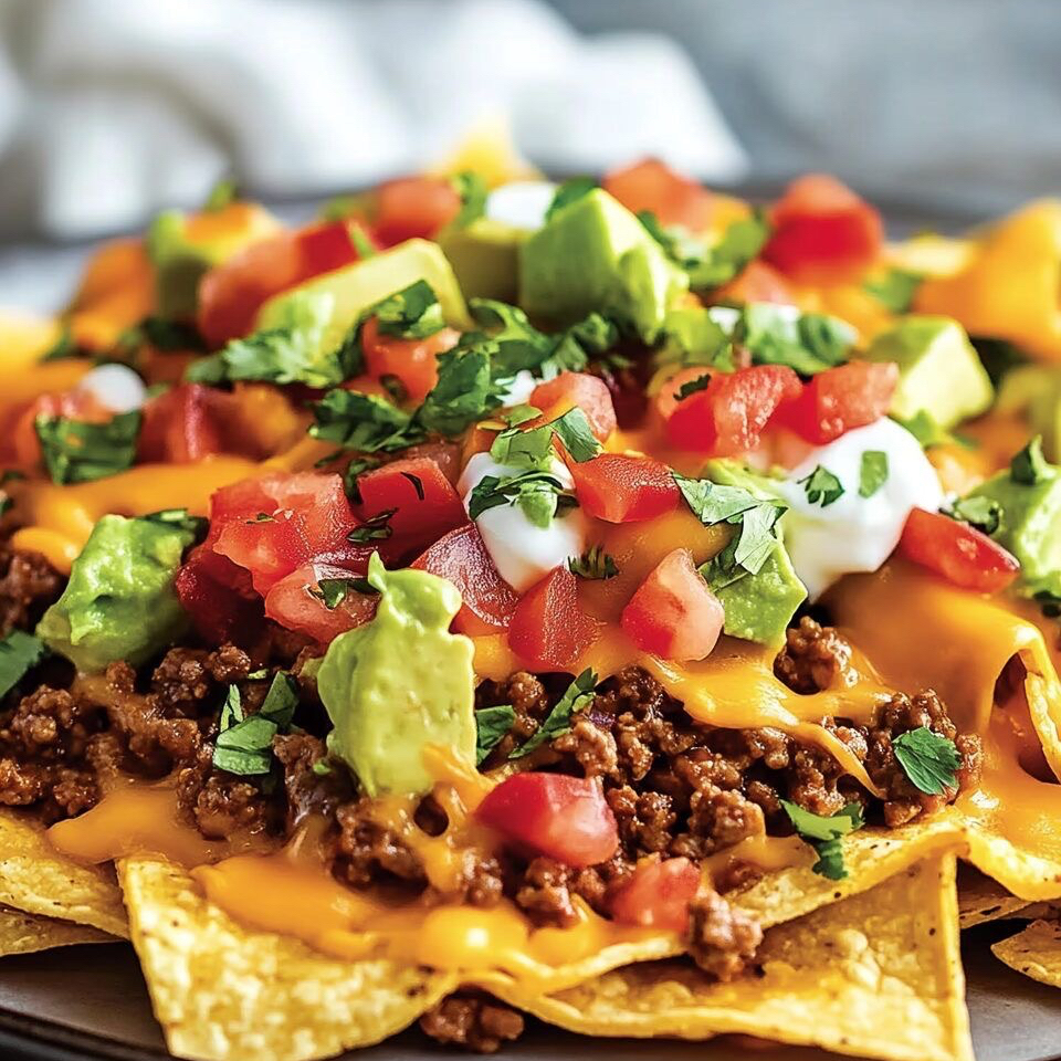 Nachos de Carne Molida