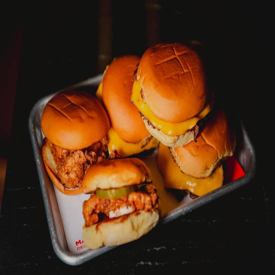 Slider de pollo 100 gr. 2 pzas