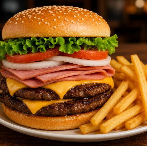 DOBLE HAMBURGUESA