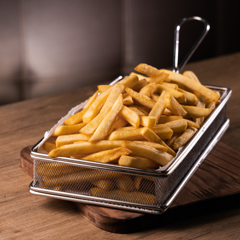 batatas fritas, apróx 600g