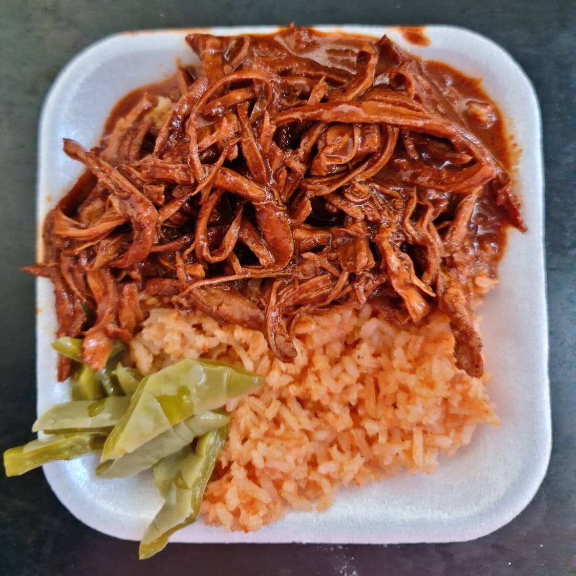 Medio Taco de Mole