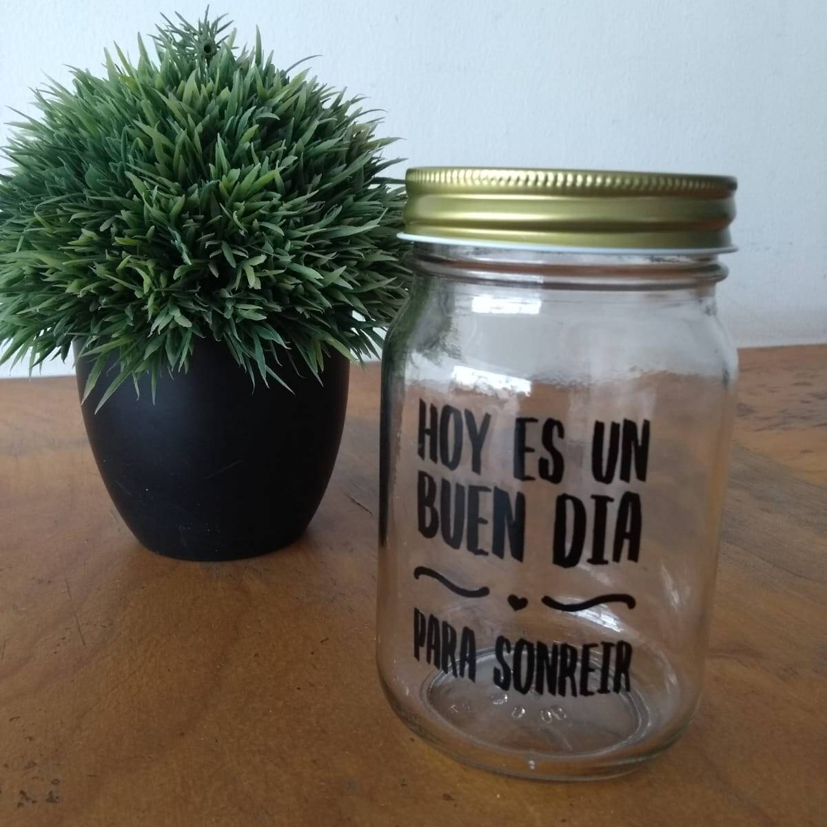 Tarro con Mensaje