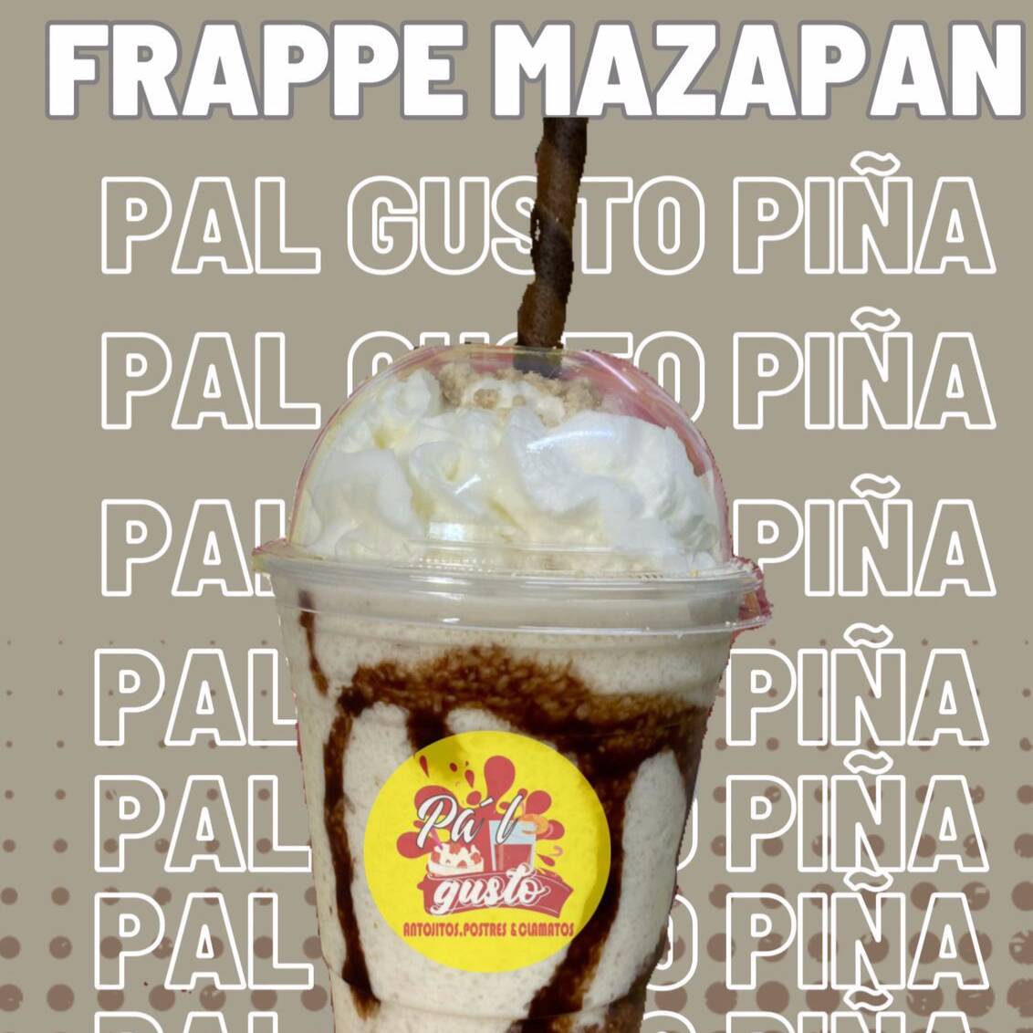 Frappé Mazapán
