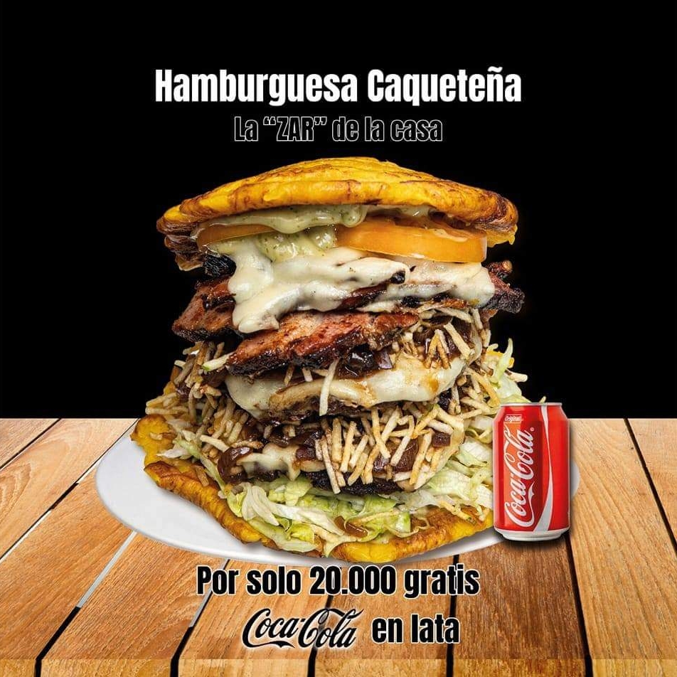 HAMBURGUESA CAQUETEÑA