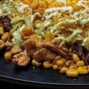 Combo Mazorcada Mixta más Papas y Bebida