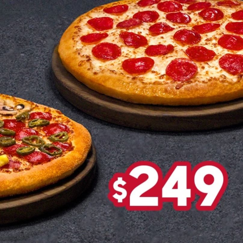 2 medianas por $289