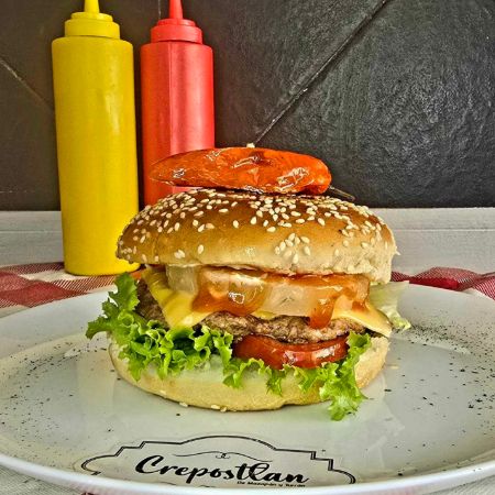 Hamburguesa Hawaiana