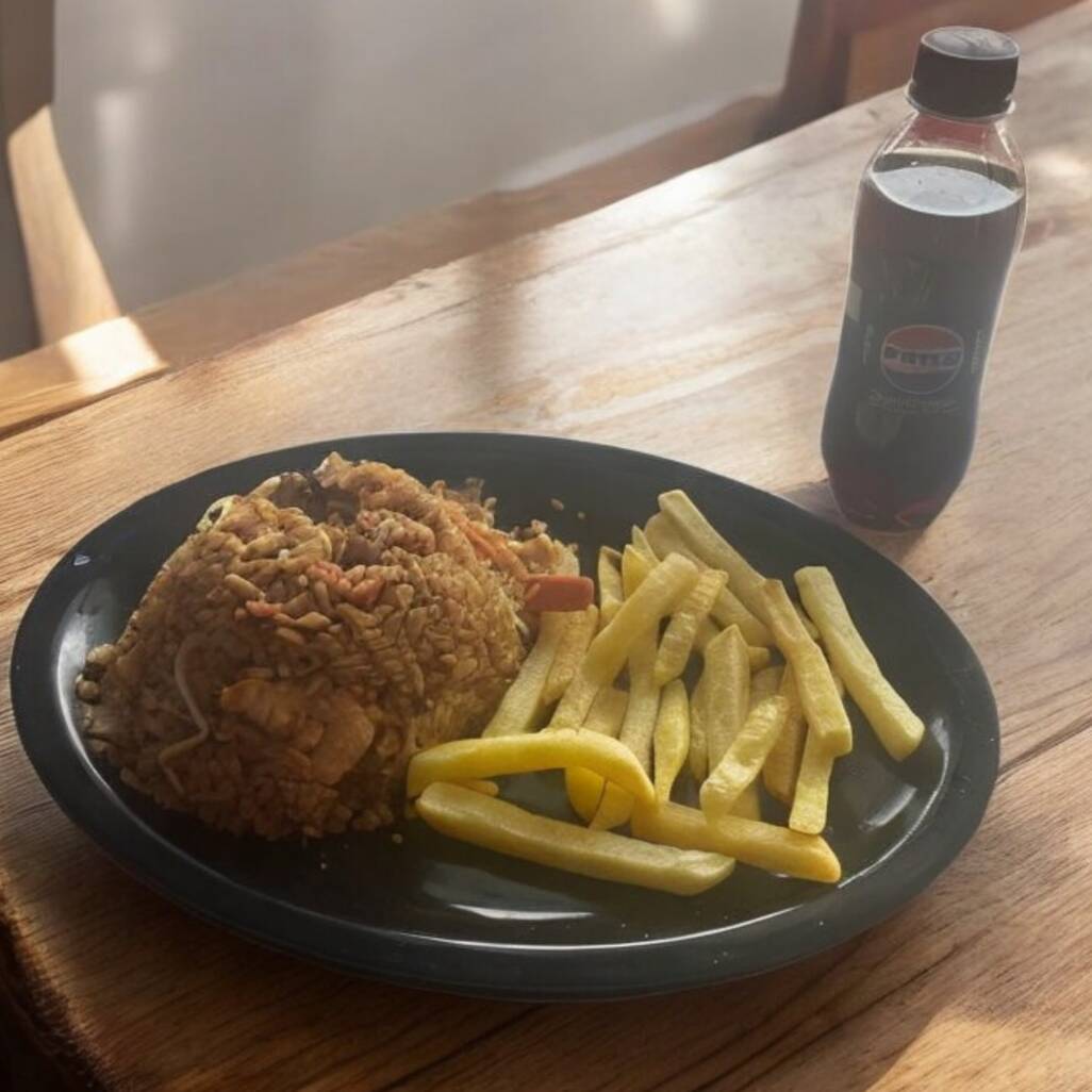 Combo Arroz Chino Personal + Papas + Gaseosa 250