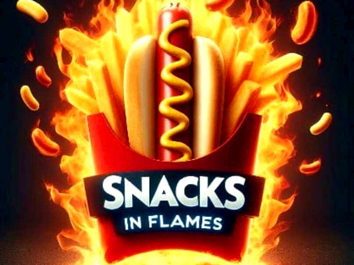 Snacks "in Flames"