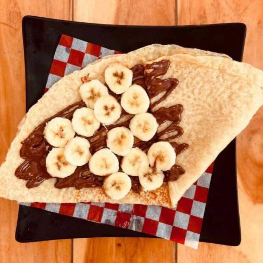 Crepa de Nutella con Plátano