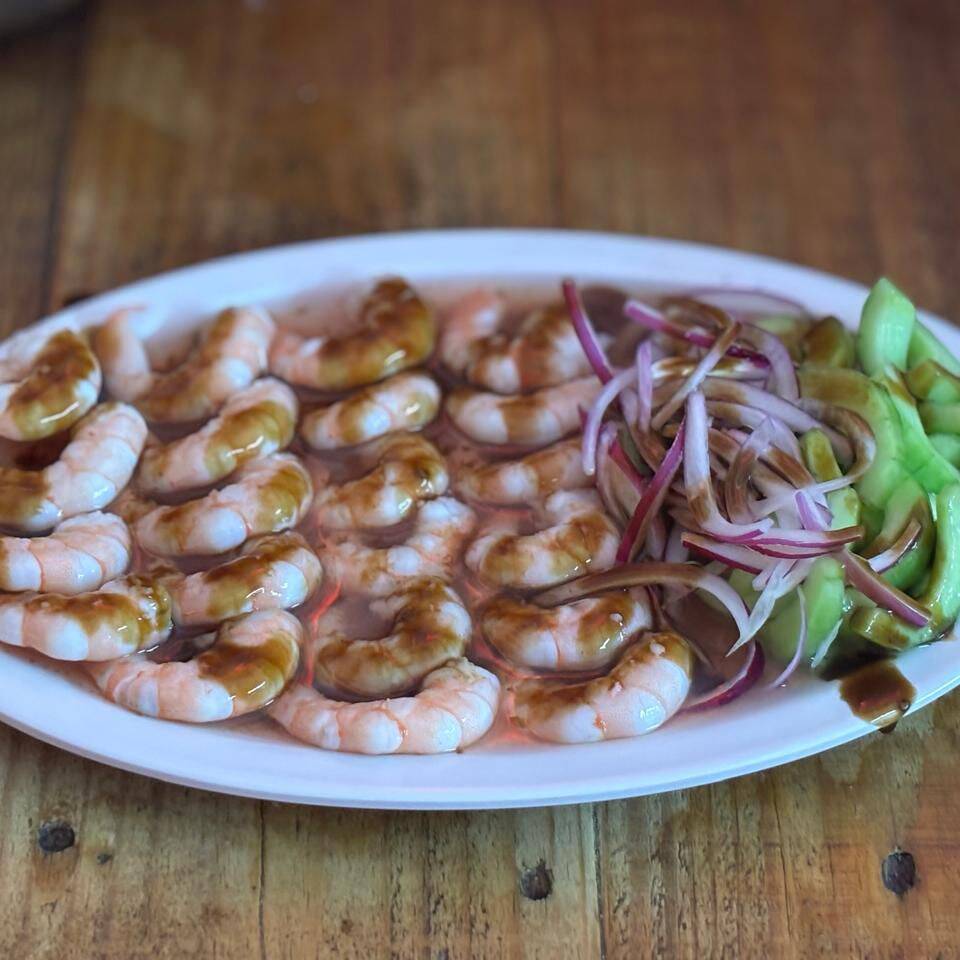 Aguachile de Camarón Cocido