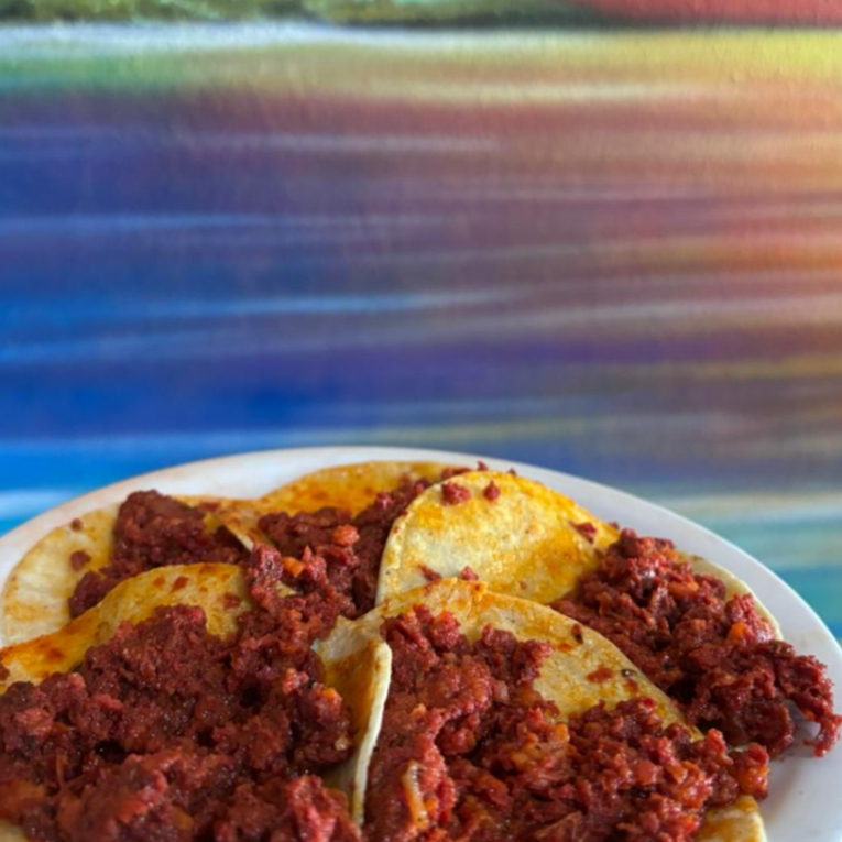 TACOS DE CHORIZO