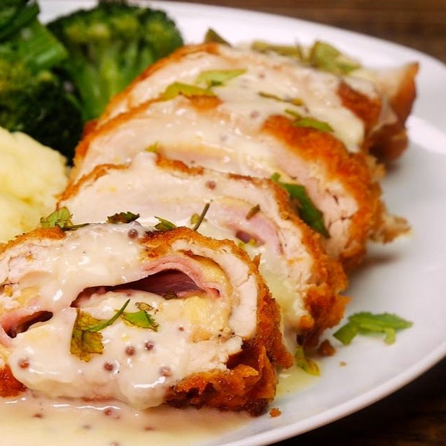 Pollo a la Cordon Bleu