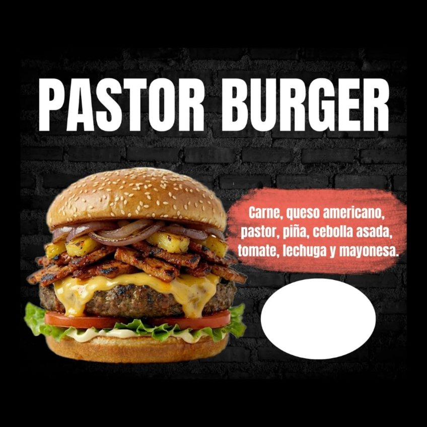 Hamburguesa La Pastor
