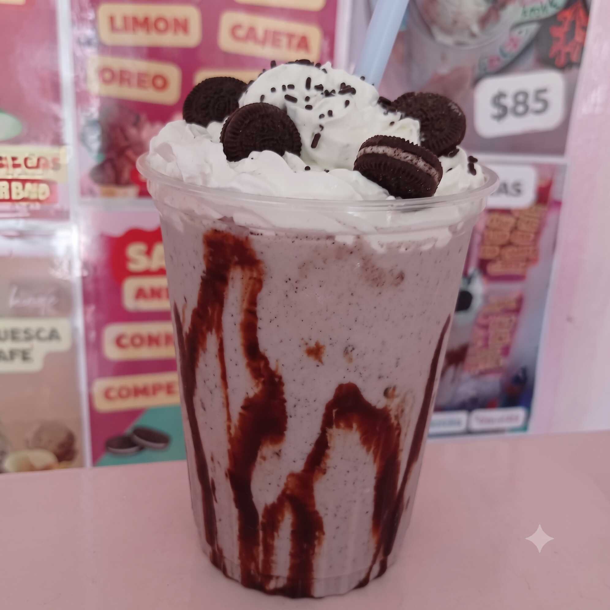 Malteada de Vainilla y galleta Oreo 1Lt