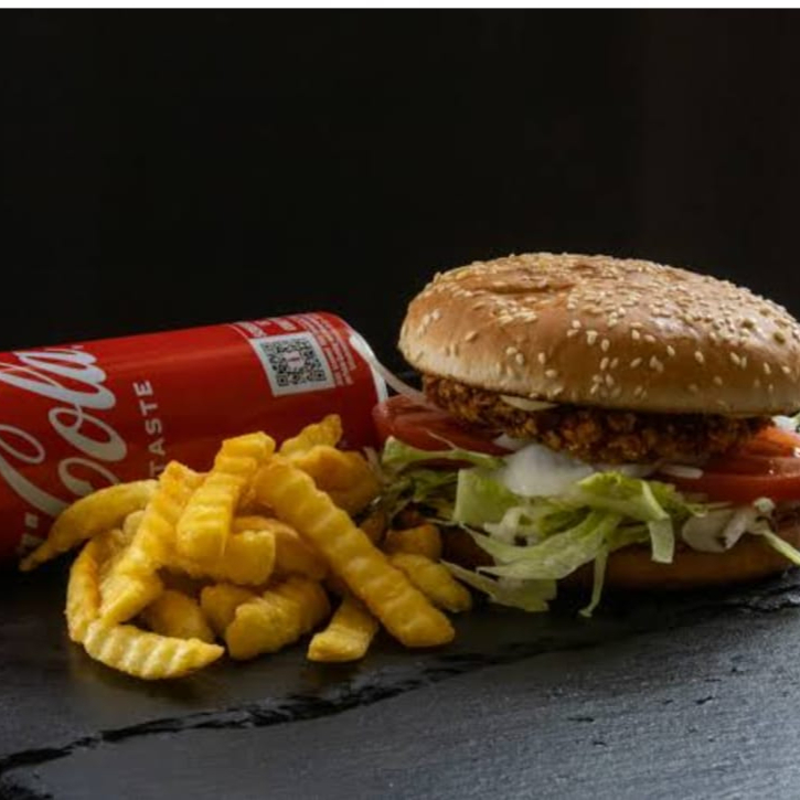 Hamburguesa Papas y Refresco