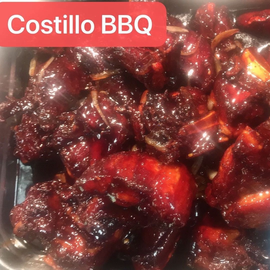 Costilla BBQ con arroz
