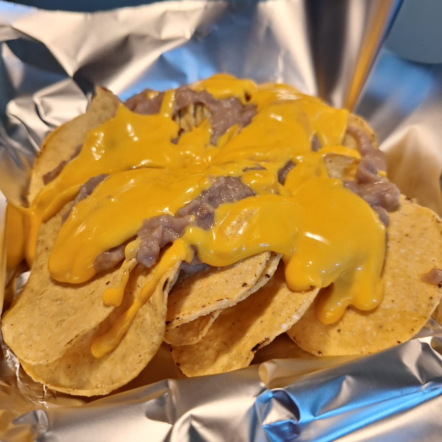 Nachos con Papas a la Francesa