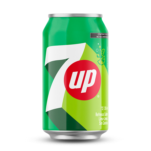 7 Up de Lata 355 ml.