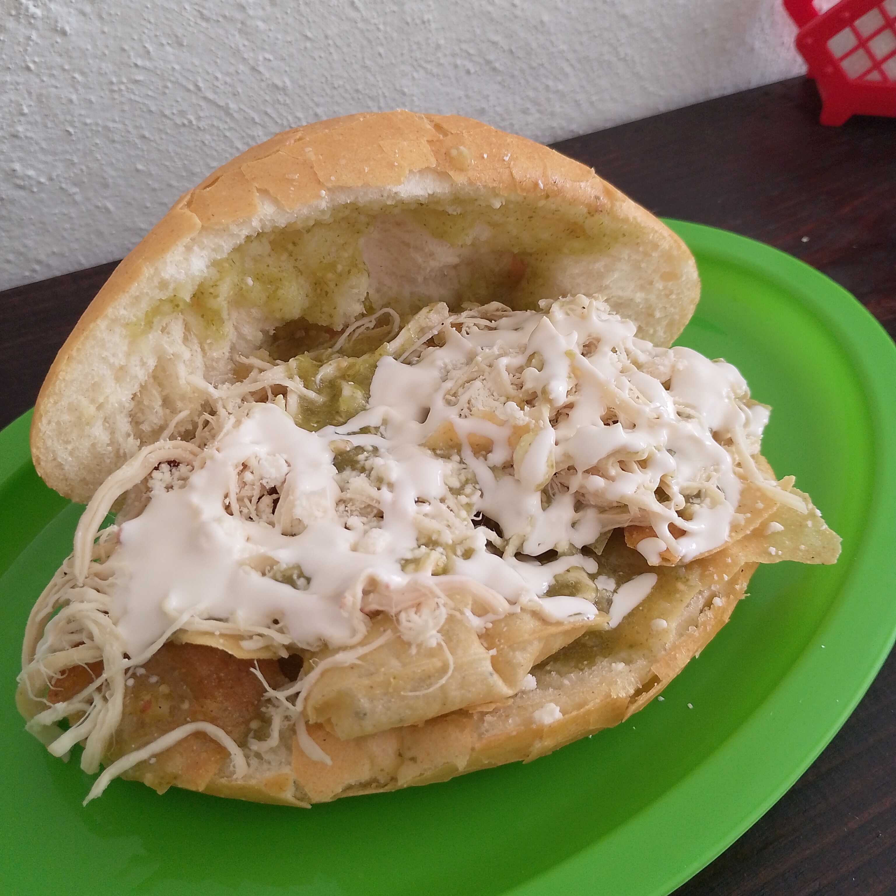 torta de chilaquil verde