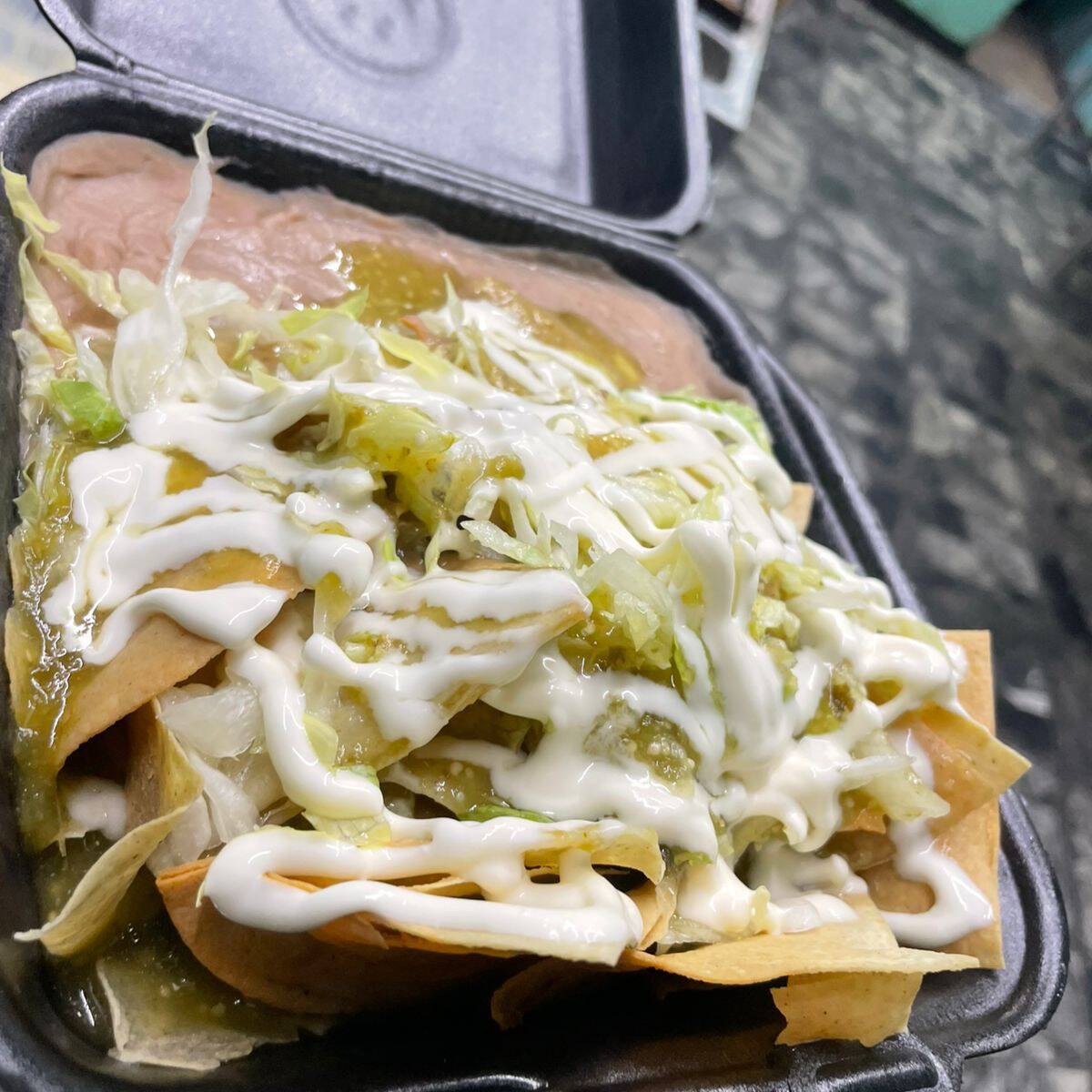 CHILAQUILES VERDES SENCILLOS