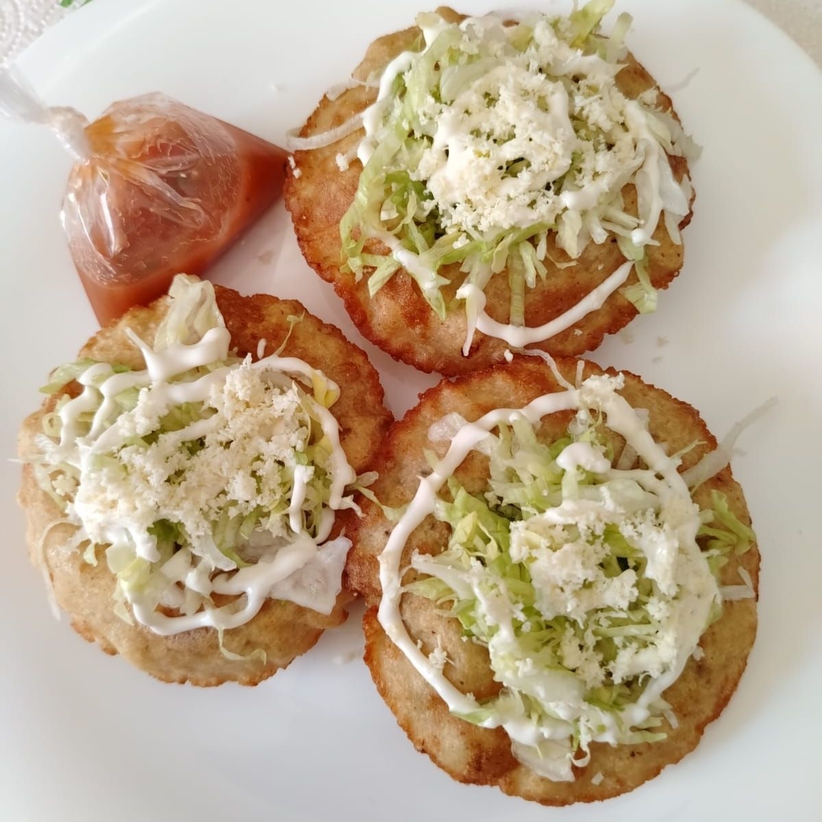 3 Panuchos De Queso