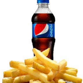 Papas y Refresco