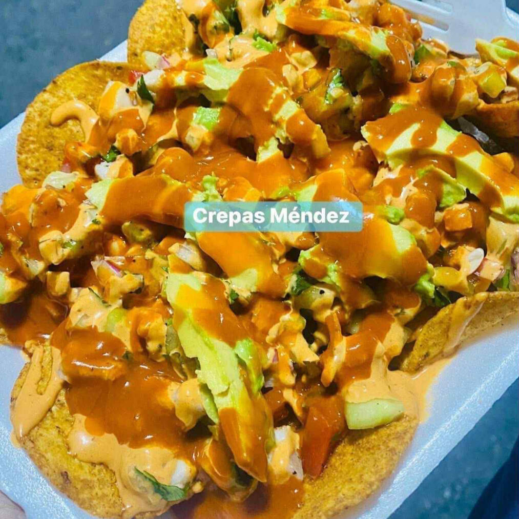 Tostitos con Ceviche de Pescado