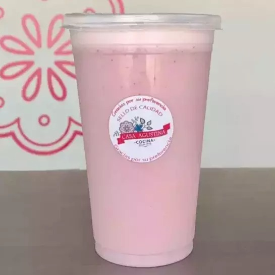 Licuado de fresa 1/2 LT