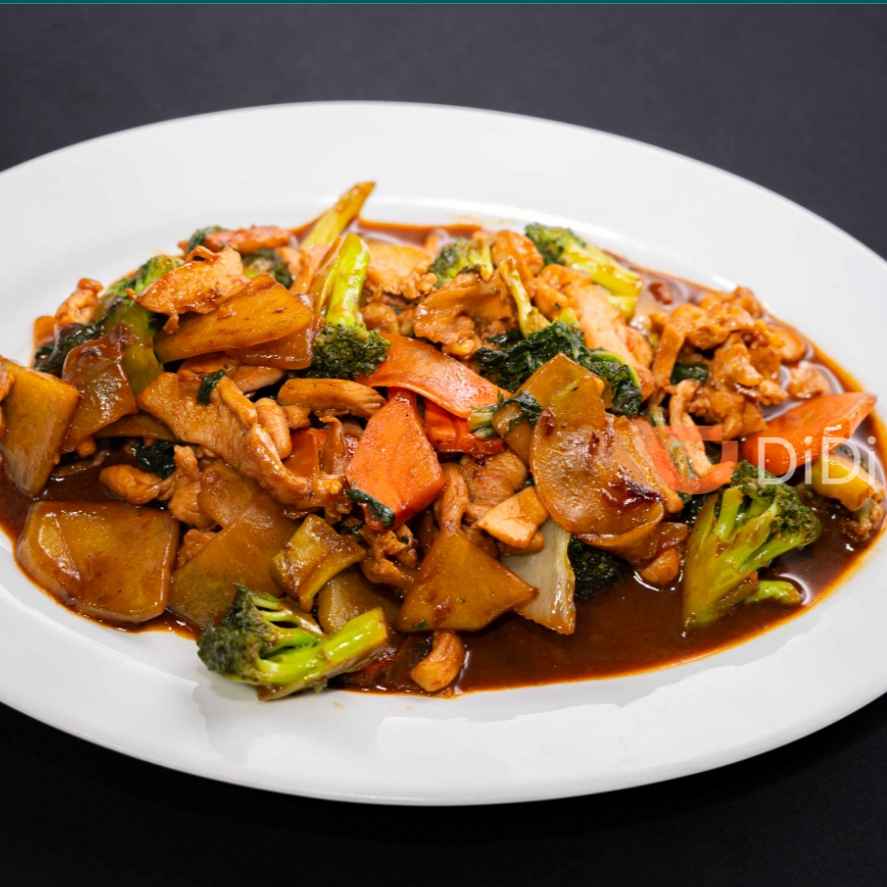 Verduras Salteadas con Pollo