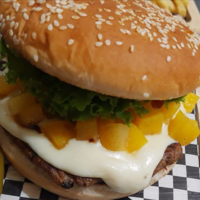 Hamburguesa Hawaiana