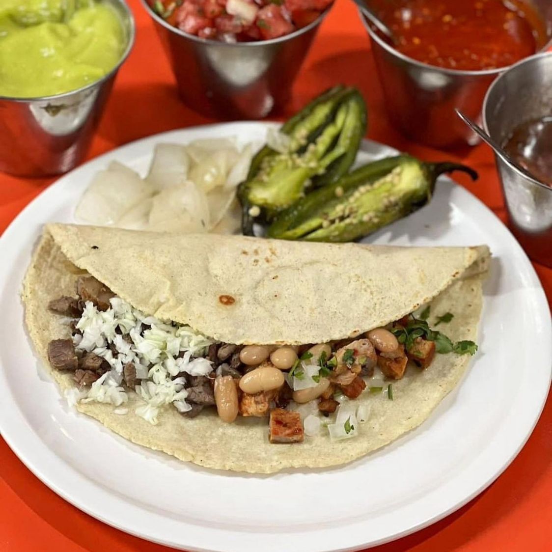 Quesadilla de Maíz de Asada