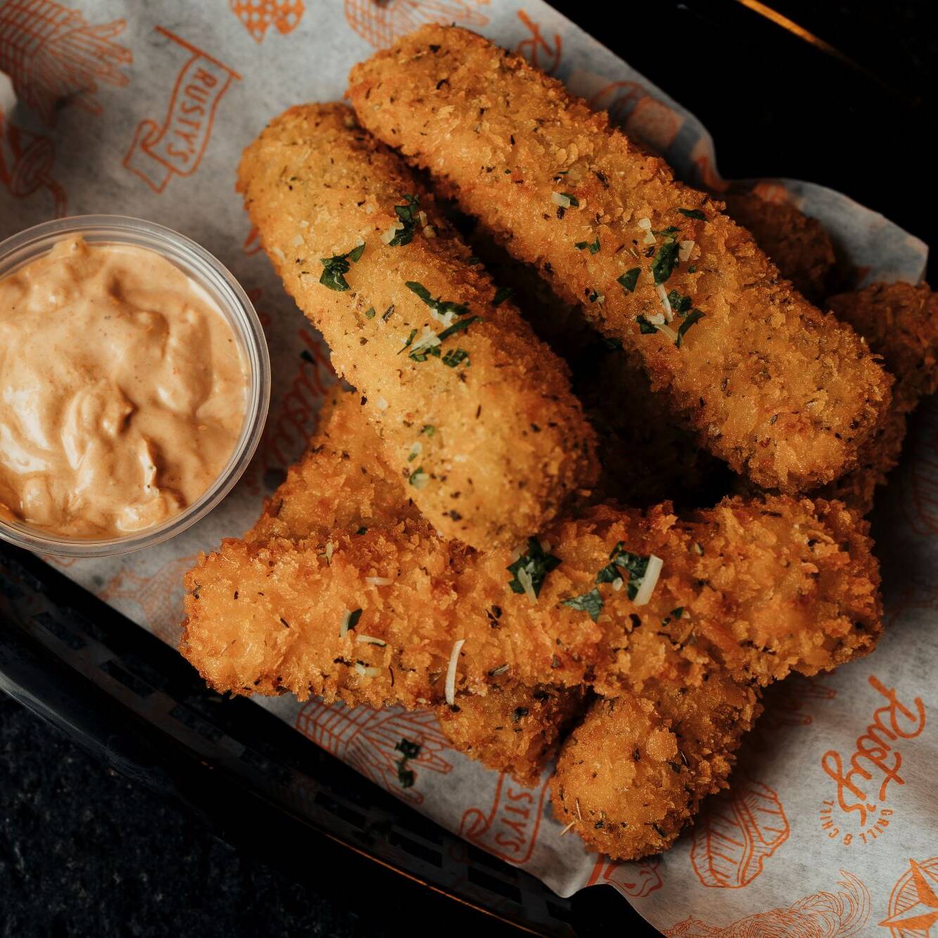 Mac & Cheese con Fingers