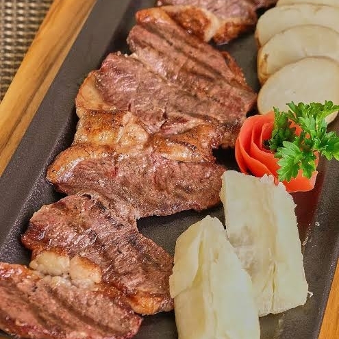 Punta gorda con papa y yuca