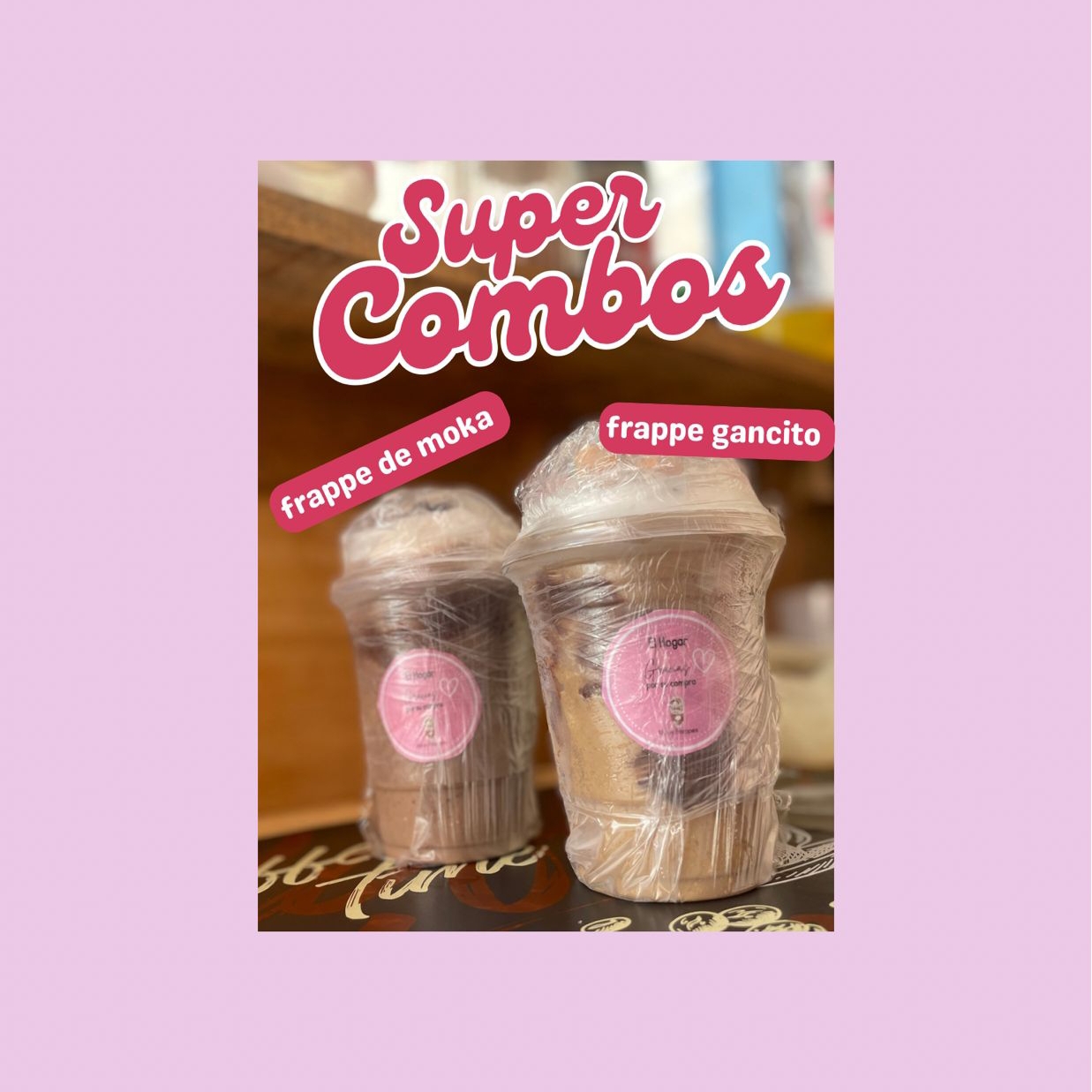 Frappé Moka y Gansito