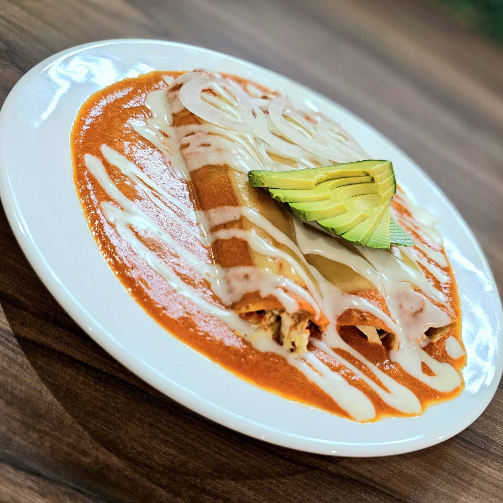 Enchiladas Suizas (3 Pzas)