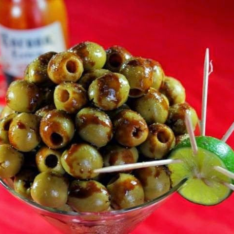 COPA DE ACEITUNAS PREPARADAS