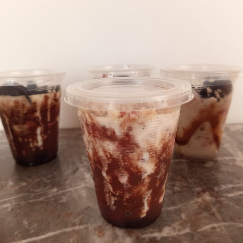 Fresas con crema Jumbo - Chocolate con Barritas