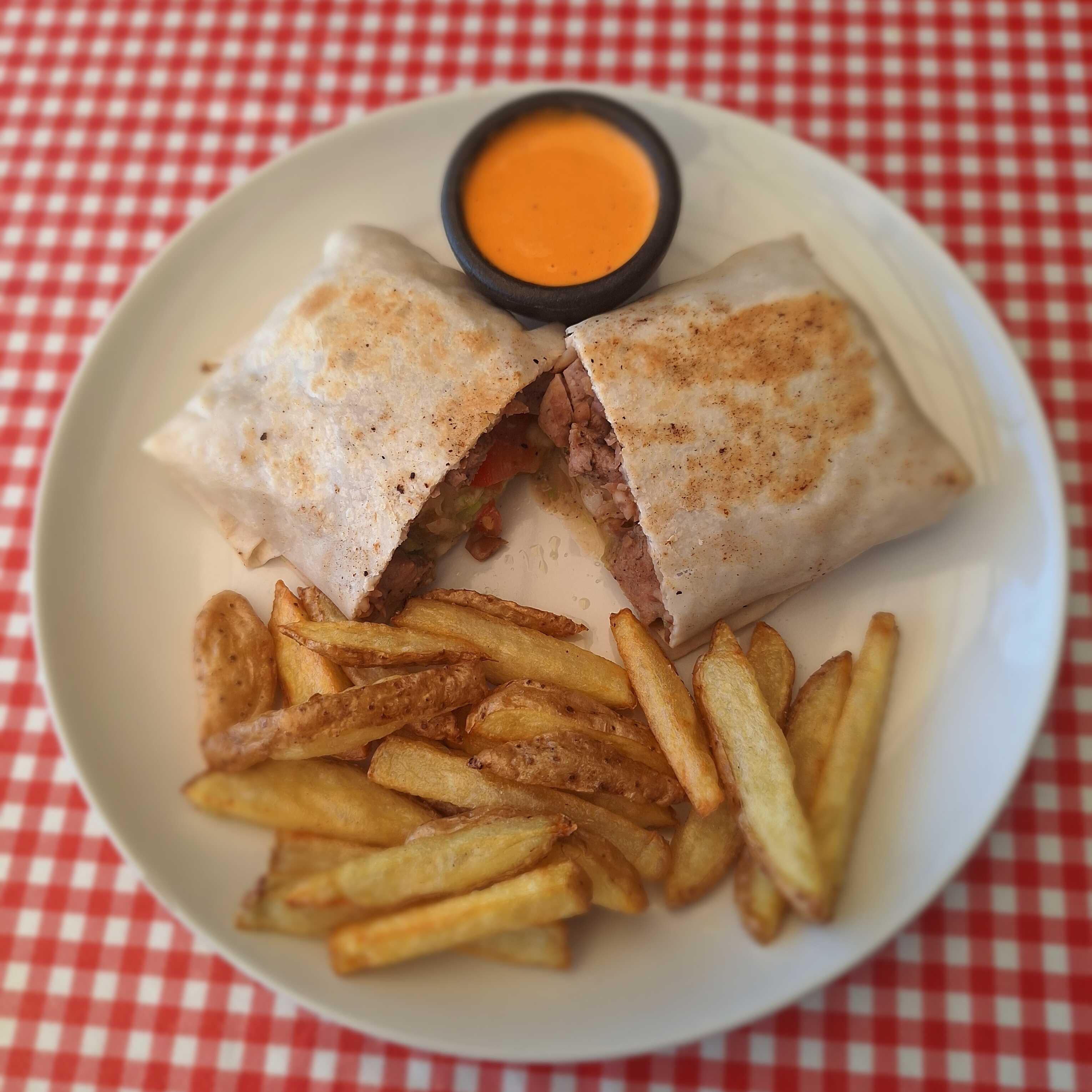 Burrito Jumbo + Coca Cola