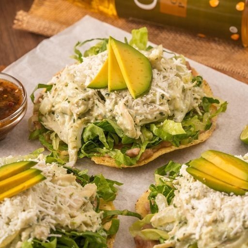 Tostadas de Pollo