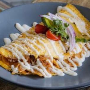 Omelette de Chilaquiles