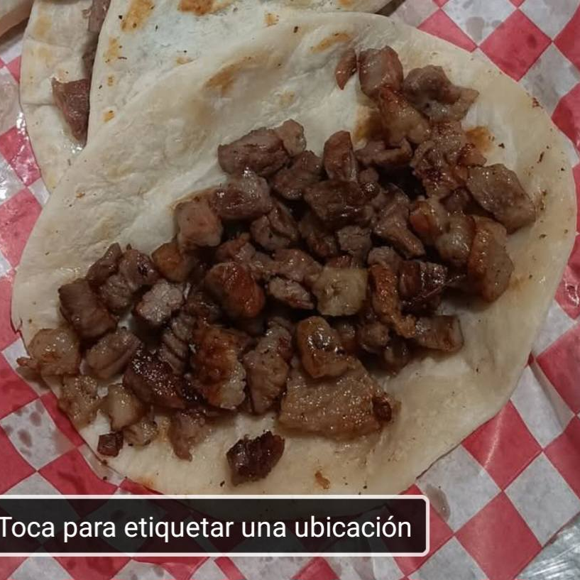 Taco de Carne Asada de Harina