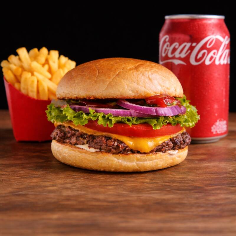 Salad Smash+ batata + Coca lata 350 ml