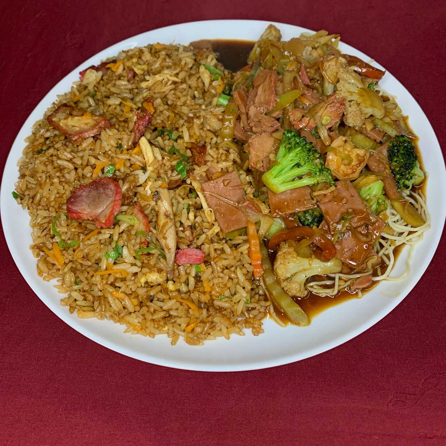 Entero Cantonés + Entero Chop Suey