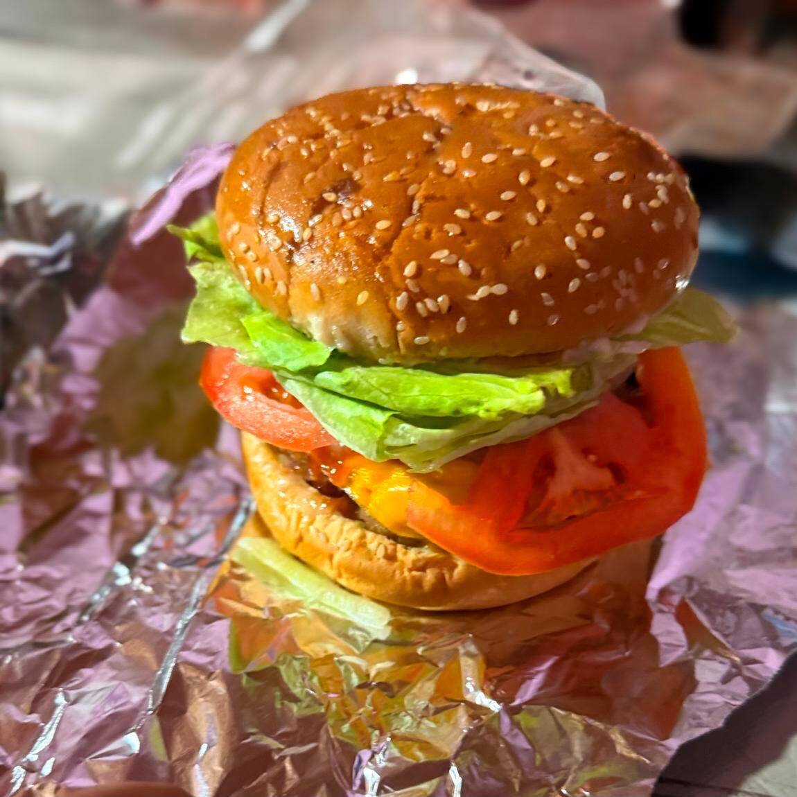 Hamburguesa Normal con Papas