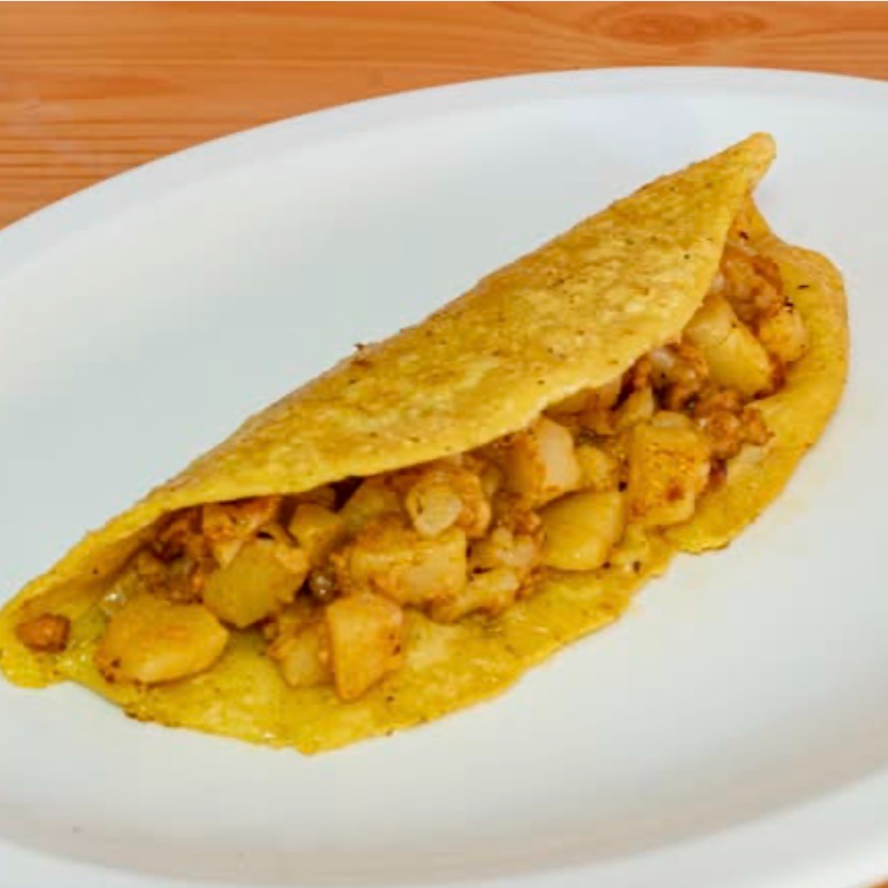 Quesadilla de Papas con Chorizo