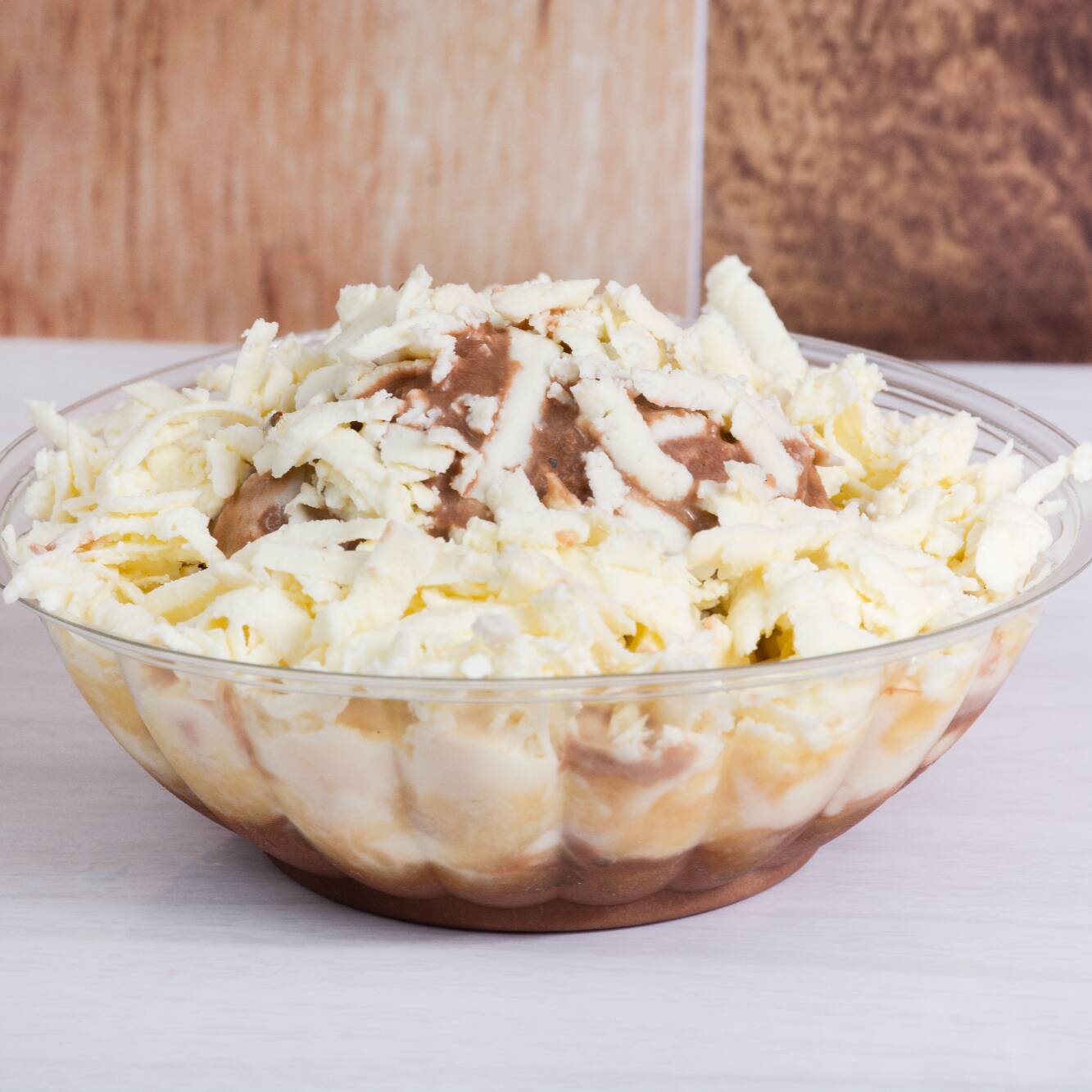 Helado con Crema y Queso