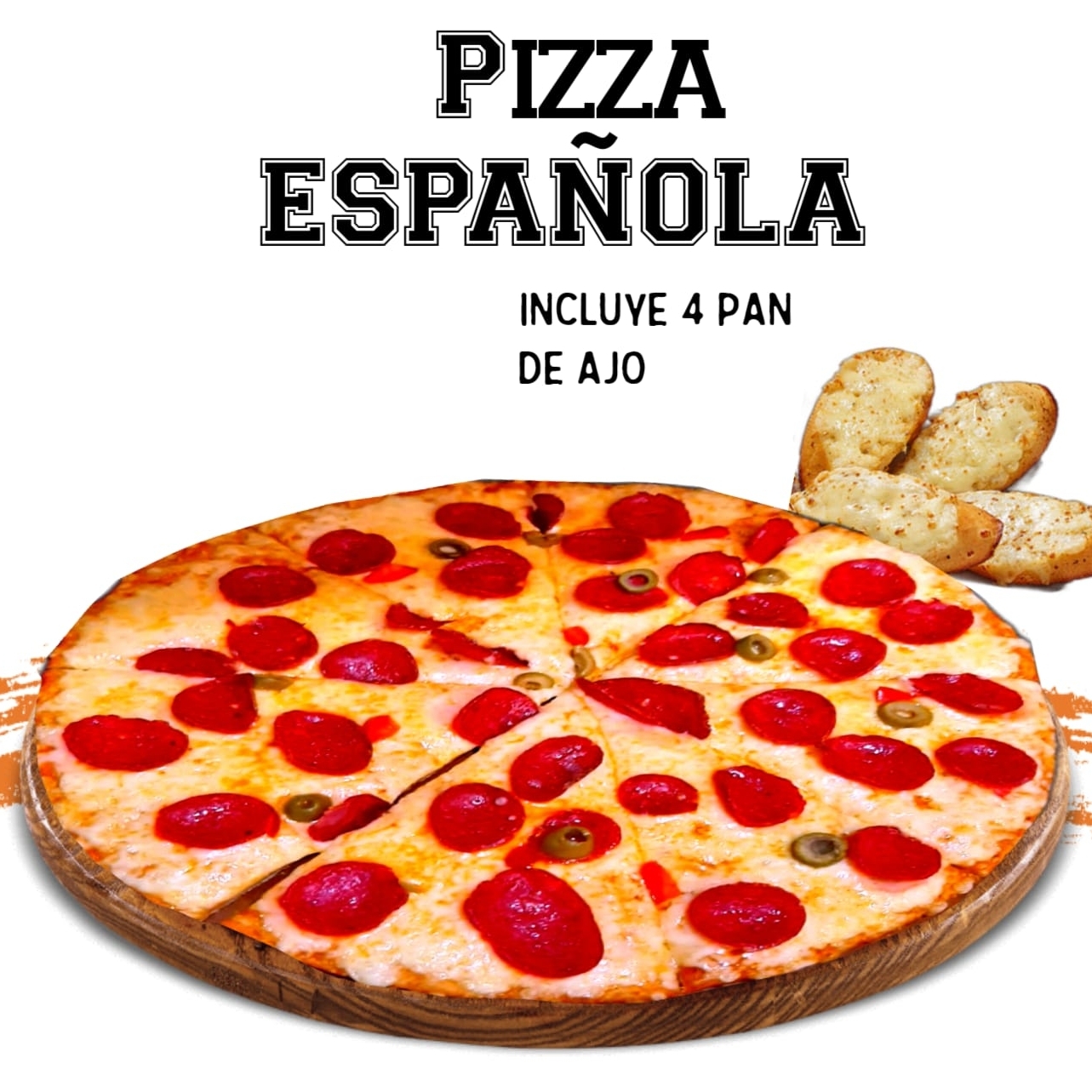 Pizza Española Media Luna