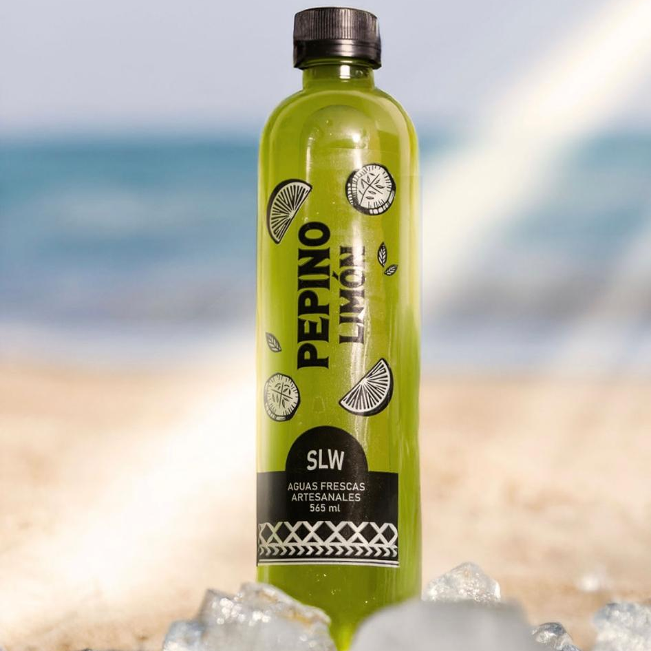 AGUA NATURAL SABOR PEPINO -LIMON